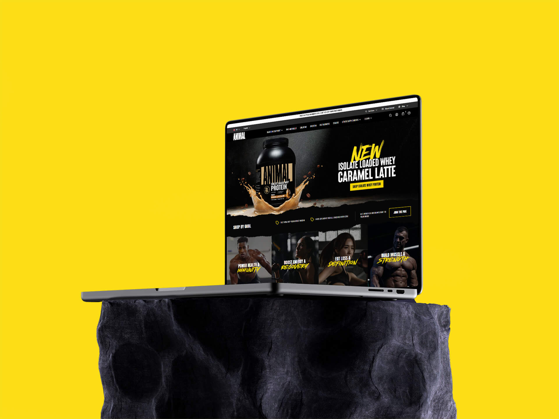 Animalpak UK Shopify Website (Desktop)
