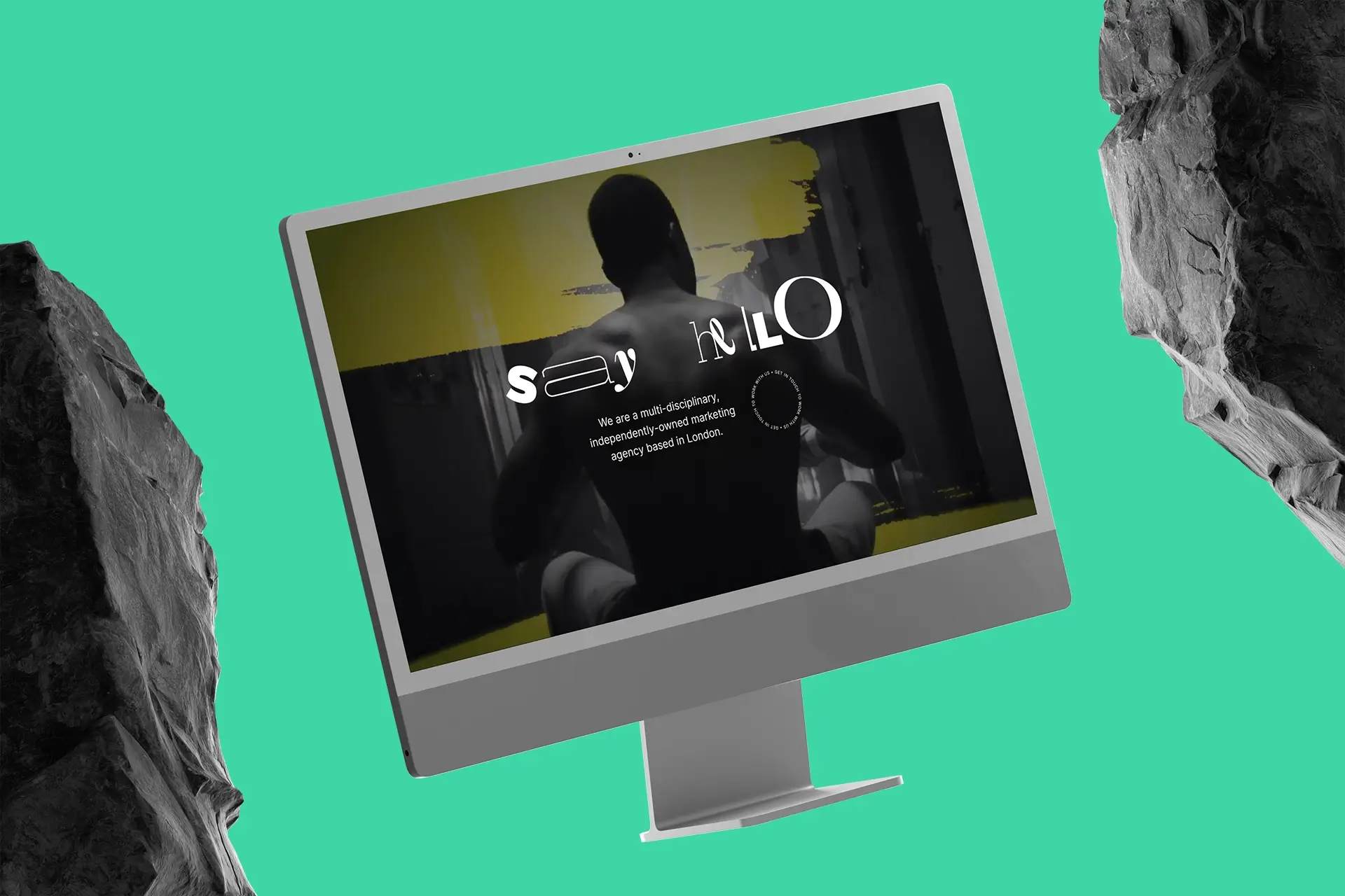 Sayhello Agency Website (Desktop)