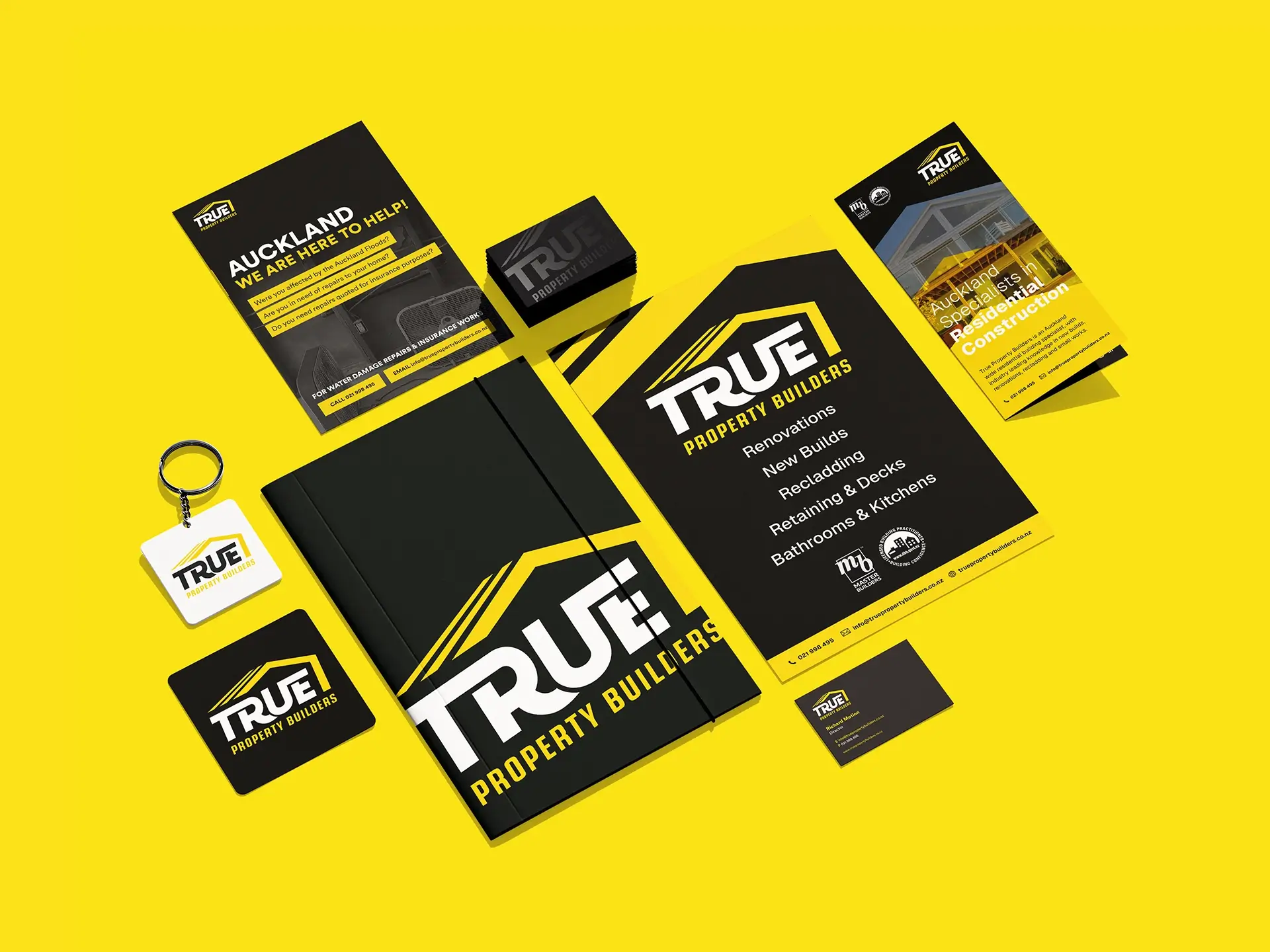 True Property Builders Stationary Design